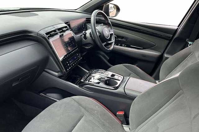 Hyundai TUCSON 1.6 h T-GDi N Line S SUV 5dr Petrol Hybrid Auto Euro 6 (s/s) (230 ps) DARK KNIGHT GREY