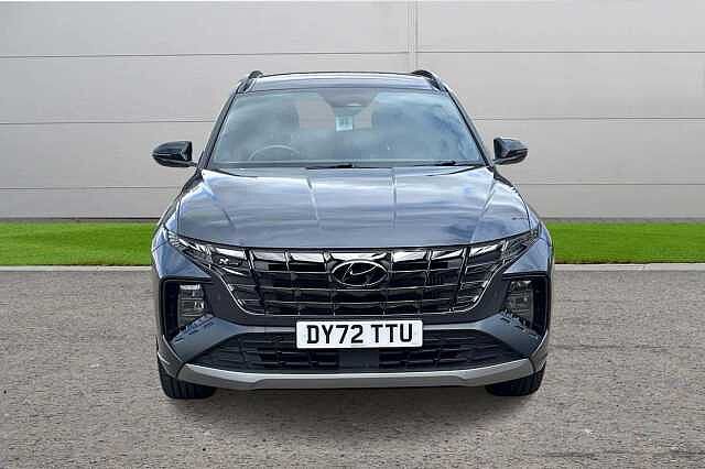 Hyundai TUCSON 1.6 h T-GDi N Line S SUV 5dr Petrol Hybrid Auto Euro 6 (s/s) (230 ps) DARK KNIGHT GREY
