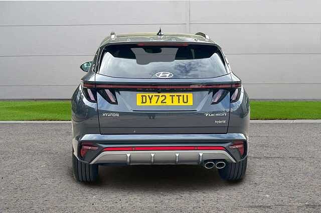 Hyundai TUCSON 1.6 h T-GDi N Line S SUV 5dr Petrol Hybrid Auto Euro 6 (s/s) (230 ps) DARK KNIGHT GREY