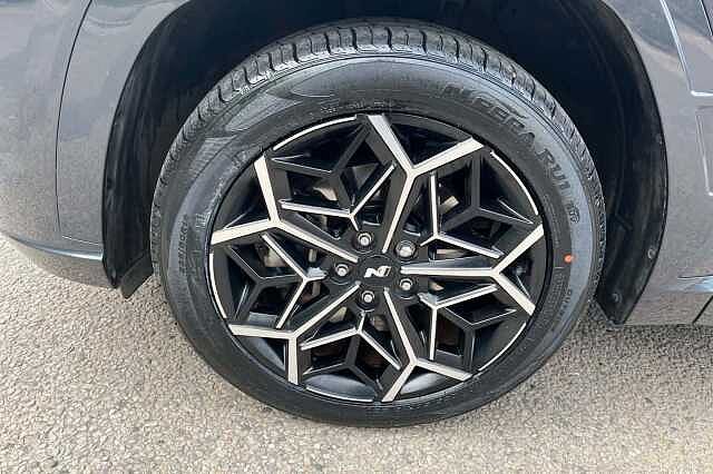 Hyundai TUCSON 1.6 h T-GDi N Line S SUV 5dr Petrol Hybrid Auto Euro 6 (s/s) (230 ps) DARK KNIGHT GREY