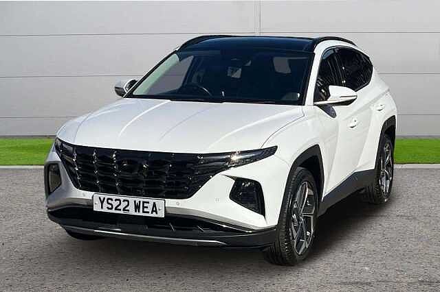 Hyundai TUCSON 1.6 h T-GDi Ultimate SUV 5dr Petrol Hybrid Auto Euro 6 (s/s) (230 ps) ATLAS WHITE