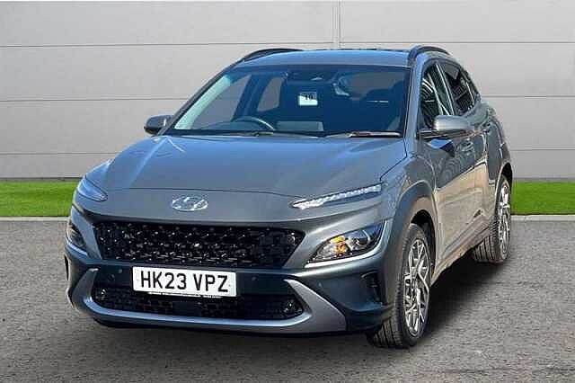 Hyundai KONA 1.6 h-GDi Premium SUV 5dr Petrol Hybrid DCT Euro 6 (s/s) (141 ps) Grey
