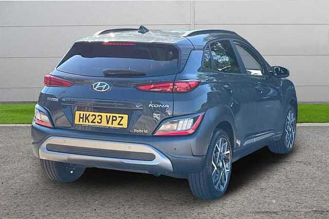 Hyundai KONA 1.6 h-GDi Premium SUV 5dr Petrol Hybrid DCT Euro 6 (s/s) (141 ps) Grey