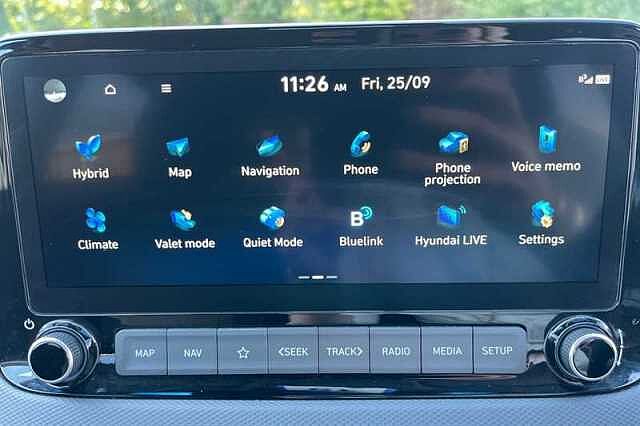 Hyundai KONA 1.6 h-GDi Premium SUV 5dr Petrol Hybrid DCT Euro 6 (s/s) (141 ps) Grey