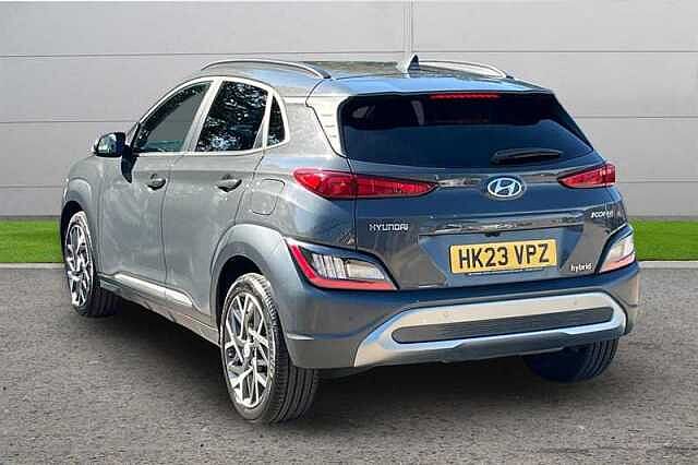 Hyundai KONA 1.6 h-GDi Premium SUV 5dr Petrol Hybrid DCT Euro 6 (s/s) (141 ps) Grey