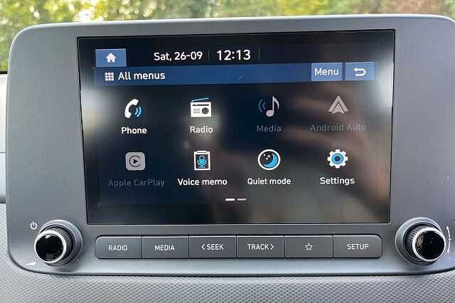 Hyundai KONA 1.0 T-GDi MHEV SE Connect SUV 5dr Petrol Hybrid Manual Euro 6 (s/s) (120 ps) GALACTIC GREY