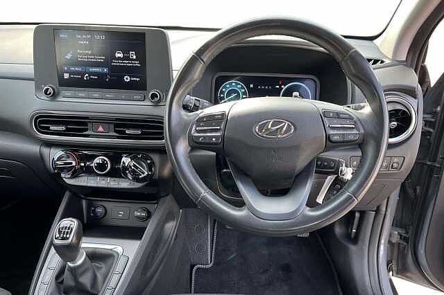 Hyundai KONA 1.0 T-GDi MHEV SE Connect SUV 5dr Petrol Hybrid Manual Euro 6 (s/s) (120 ps) GALACTIC GREY