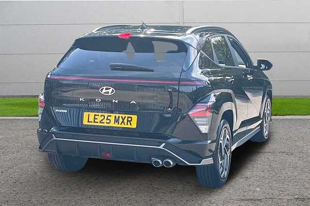 Hyundai KONA 1.0 T-GDi N Line S SUV 5dr Petrol Manual Euro 6 (s/s) (100 ps) Black