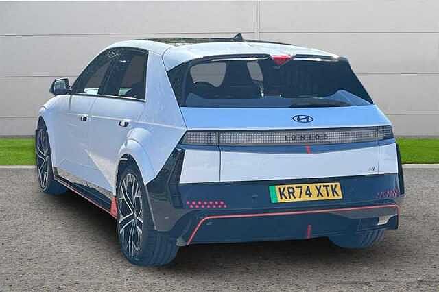 Hyundai IONIQ 5 84kWh N Hatchback 5dr Electric Auto AWD (650 ps) White