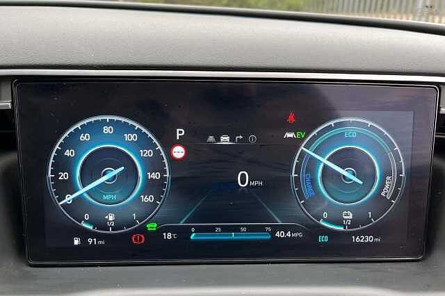 Hyundai TUCSON 1.6 h T-GDi Premium SUV 5dr Petrol Hybrid Auto Euro 6 (s/s) (230 ps) ATLAS WHITE