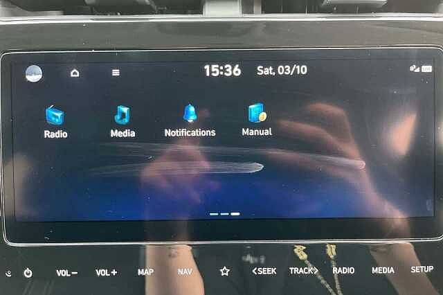 Hyundai TUCSON 1.6 h T-GDi Premium SUV 5dr Petrol Hybrid Auto Euro 6 (s/s) (230 ps) ATLAS WHITE