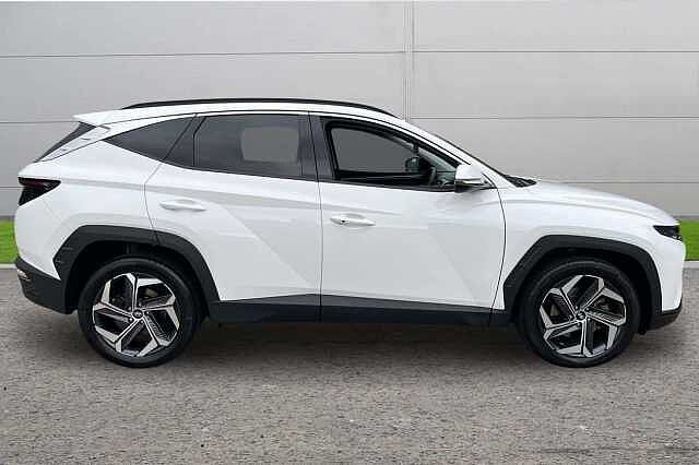 Hyundai TUCSON 1.6 h T-GDi Premium SUV 5dr Petrol Hybrid Auto Euro 6 (s/s) (230 ps) ATLAS WHITE