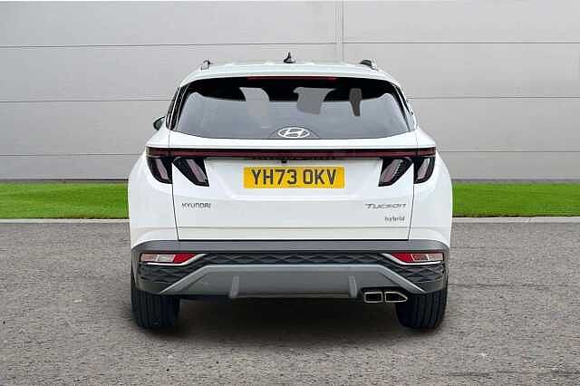 Hyundai TUCSON 1.6 h T-GDi Premium SUV 5dr Petrol Hybrid Auto Euro 6 (s/s) (230 ps) ATLAS WHITE