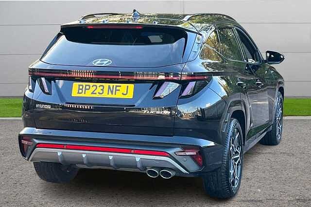 Hyundai TUCSON 1.6 T-GDi N Line S SUV 5dr Petrol Manual Euro 6 (s/s) (150 ps) PHANTOM BLACK
