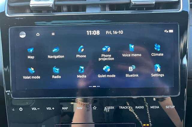 Hyundai TUCSON 1.6 T-GDi N Line S SUV 5dr Petrol Manual Euro 6 (s/s) (150 ps) PHANTOM BLACK