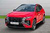 Hyundai TUCSON 1.6T HYBRID N LINE S 5DR AUTO ENGINE RED
