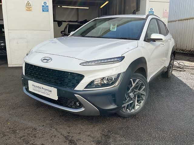 Hyundai KONA 1.6 GDi Hybrid Premium 5dr DCT White