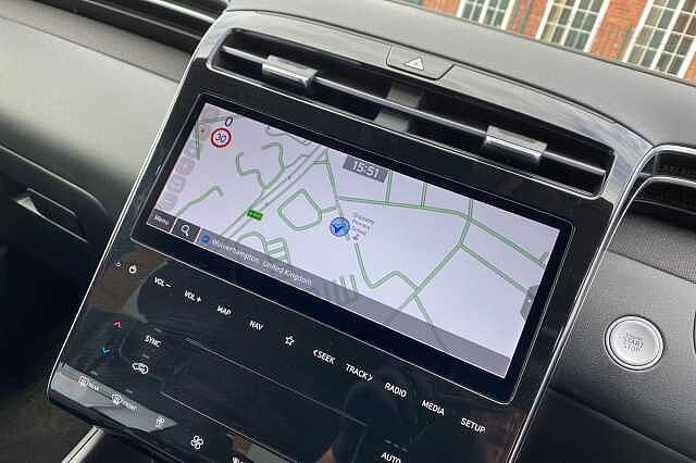 Hyundai TUCSON 1.6 TGDi Hybrid 230 Ultimate 5dr 2WD Auto Platinum Silver