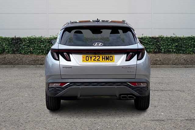 Hyundai TUCSON 1.6 TGDi Hybrid 230 Ultimate 5dr 2WD Auto Platinum Silver