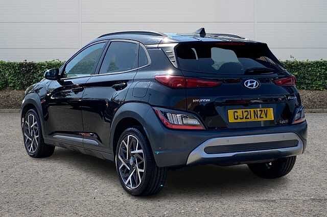Hyundai KONA 1.6 GDi Hybrid Premium 5dr DCT Phantom Black