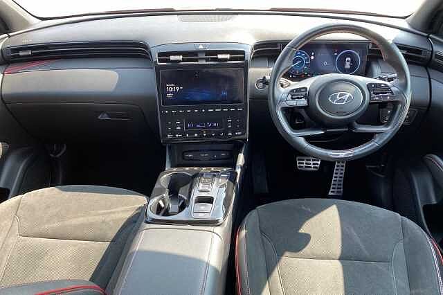 Hyundai TUCSON 1.6 TGDi Hybrid 230 N Line S 5dr 2WD Auto Sunset Red