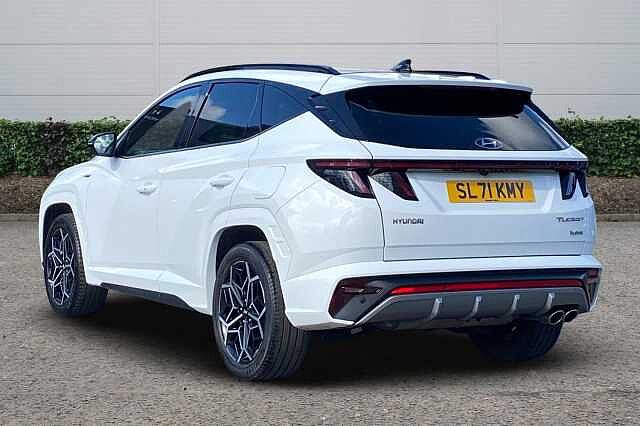 Hyundai TUCSON 1.6 TGDi Hybrid 230 N Line S 5dr 2WD Auto Polar White