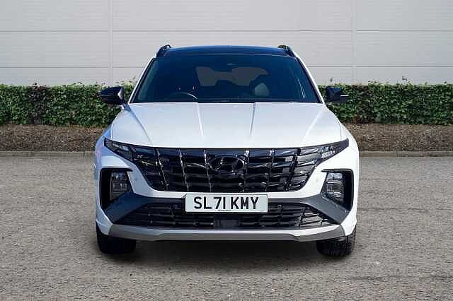 Hyundai TUCSON 1.6 TGDi Hybrid 230 N Line S 5dr 2WD Auto Polar White