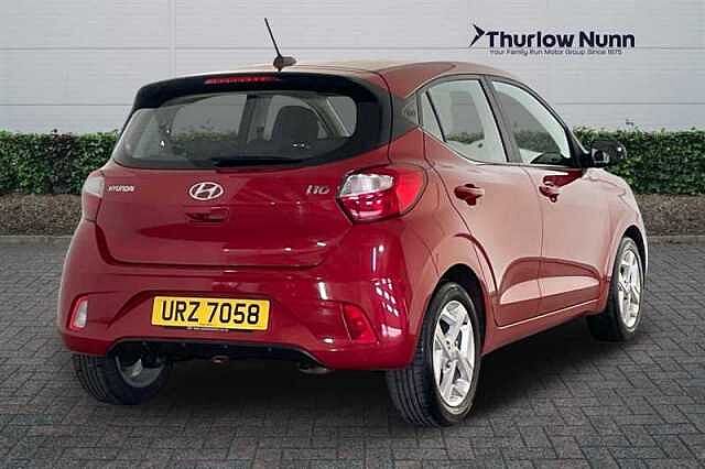 Hyundai I10 1.0 SE Connect Hatchback 5dr Petrol Manual Euro 6 (s/s) (67 ps) Red