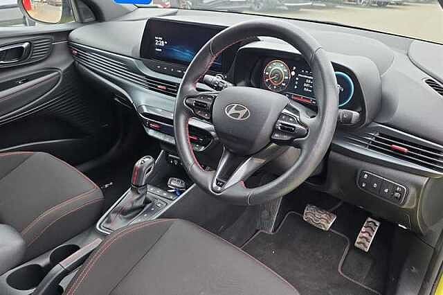 Hyundai I20 1.0 T-GDi N Line S Hatchback 5dr Petrol DCT Euro 6 (s/s) (100 ps) Green