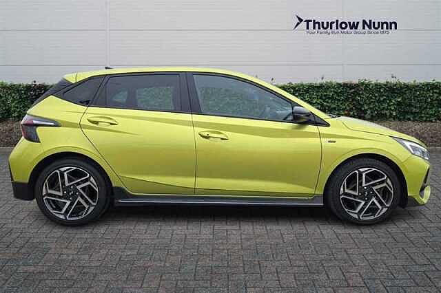Hyundai I20 1.0 T-GDi N Line S Hatchback 5dr Petrol DCT Euro 6 (s/s) (100 ps) Green
