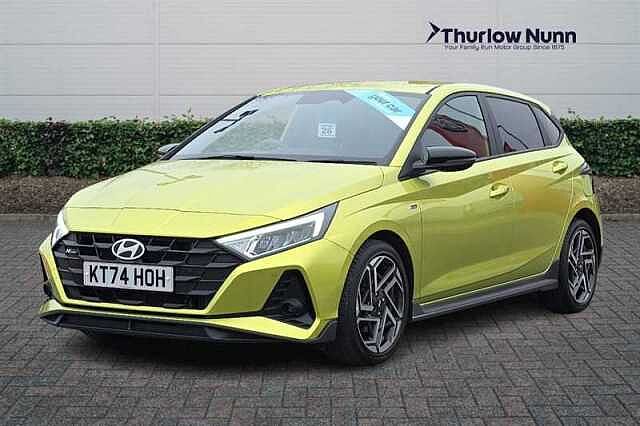 Hyundai I20 1.0 T-GDi N Line S Hatchback 5dr Petrol DCT Euro 6 (s/s) (100 ps) Green