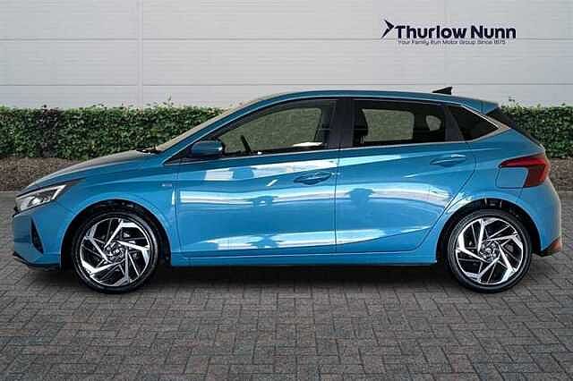 Hyundai I20 1.0 T-GDi MHEV Premium Hatchback 5dr Petrol Hybrid Manual Euro 6 (s/s) (100 ps) Aqua Turquoise