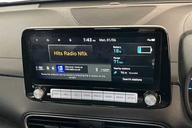 Hyundai KONA 64kWh Premium SE SUV 5dr Electric Auto (7kW Charger) (204 ps)