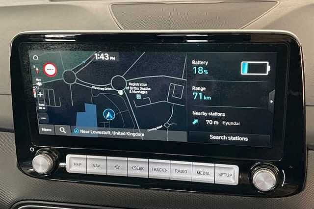 Hyundai KONA 64kWh Premium SE SUV 5dr Electric Auto (7kW Charger) (204 ps)