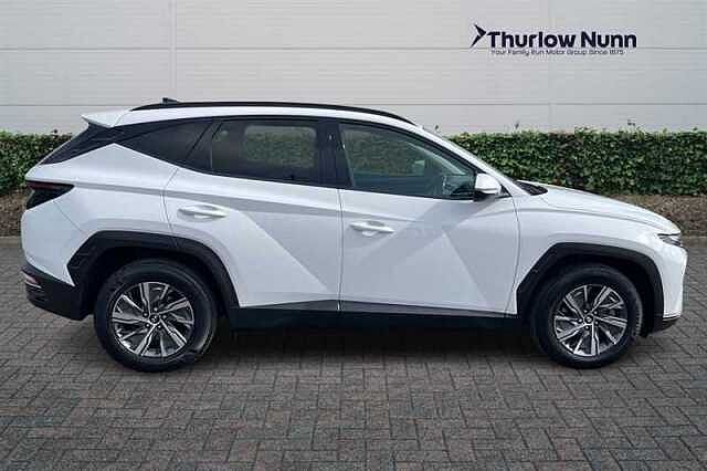Hyundai TUCSON 1.6 h T-GDi SE Connect SUV 5dr Petrol Hybrid Auto Euro 6 (s/s) (230 ps) White