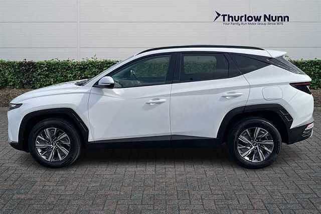 Hyundai TUCSON 1.6 h T-GDi SE Connect SUV 5dr Petrol Hybrid Auto Euro 6 (s/s) (230 ps) White