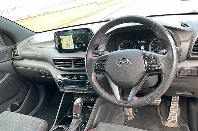 Hyundai TUCSON 1.6 CRDi MHEV N Line SUV 5dr Diesel Hybrid DCT Euro 6 (s/s) (136 ps)