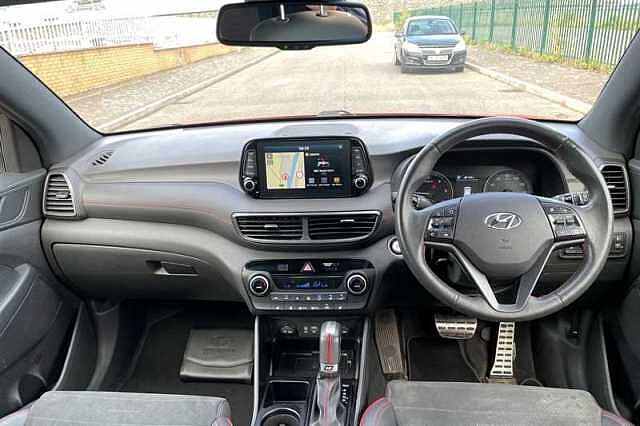 Hyundai TUCSON 1.6 CRDi MHEV N Line SUV 5dr Diesel Hybrid DCT Euro 6 (s/s) (136 ps)