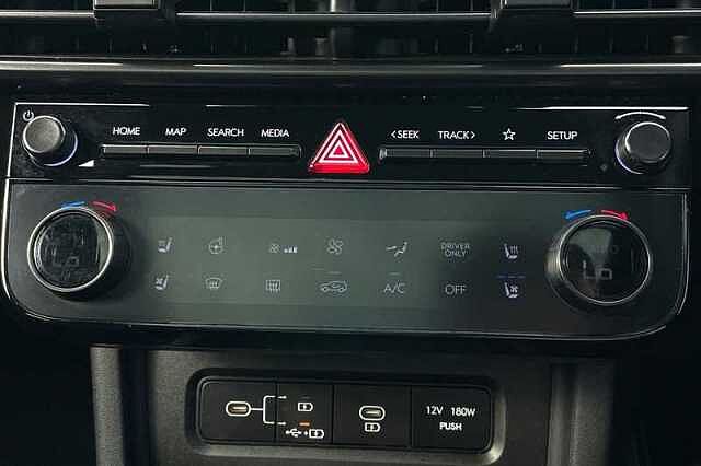 Hyundai TUCSON 1.6 T-GDi N Line S SUV 5dr Petrol Hybrid Auto Euro 6 (s/s) (215 ps) Red