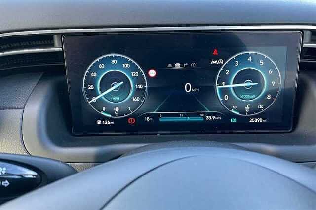 Hyundai TUCSON 1.6 T-GDi SE Connect SUV 5dr Petrol Manual Euro 6 (s/s) (150 ps) Red