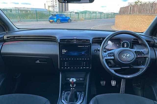 Hyundai TUCSON 1.6 T-GDi N Line SUV 5dr Petrol Manual Euro 6 (s/s) (150 ps) BLACK