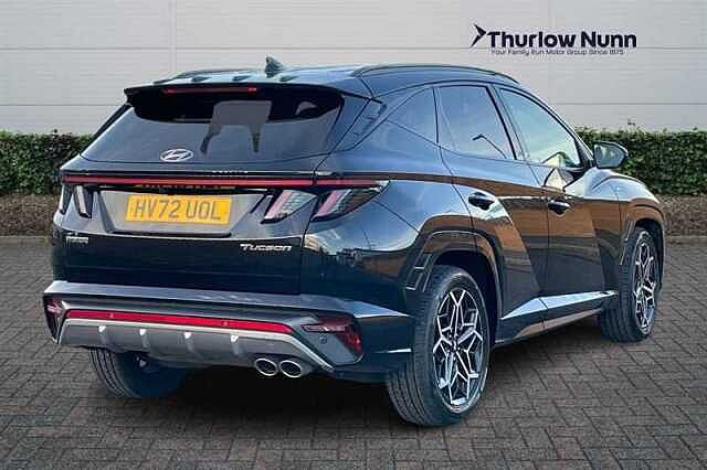 Hyundai TUCSON 1.6 T-GDi N Line SUV 5dr Petrol Manual Euro 6 (s/s) (150 ps) BLACK