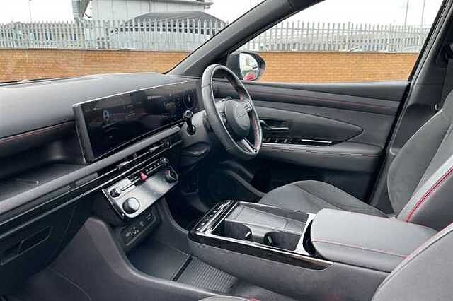 Hyundai TUCSON 1.6 T-GDi MHEV N Line S SUV 5dr Petrol Hybrid DCT 4WD Euro 6 (s/s) (160 ps) Grey