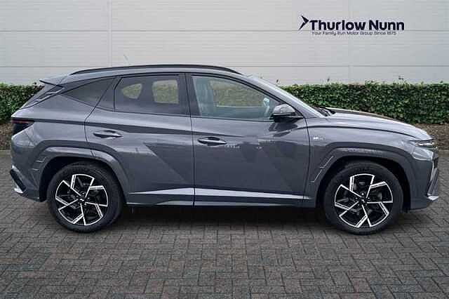 Hyundai TUCSON 1.6 T-GDi MHEV N Line S SUV 5dr Petrol Hybrid DCT 4WD Euro 6 (s/s) (160 ps) Grey