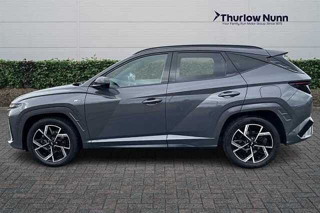 Hyundai TUCSON 1.6 T-GDi MHEV N Line S SUV 5dr Petrol Hybrid DCT 4WD Euro 6 (s/s) (160 ps) Grey