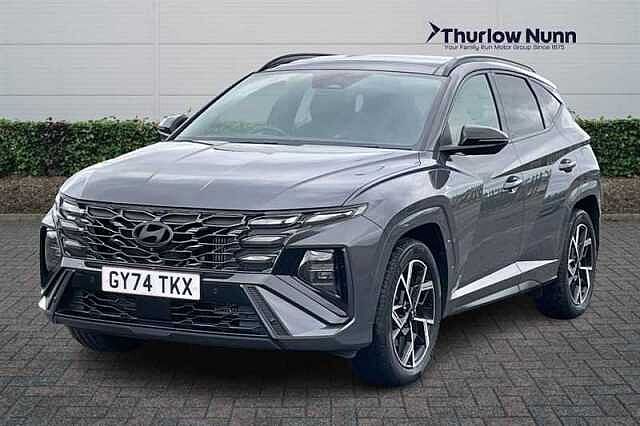Hyundai TUCSON 1.6 T-GDi MHEV N Line S SUV 5dr Petrol Hybrid DCT 4WD Euro 6 (s/s) (160 ps) Grey