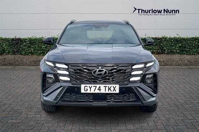 Hyundai TUCSON 1.6 T-GDi MHEV N Line S SUV 5dr Petrol Hybrid DCT 4WD Euro 6 (s/s) (160 ps) Grey