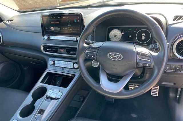 Hyundai KONA 64kWh Ultimate SUV 5dr Electric Auto (10.5kW Charger) (204 ps) Black