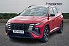 Hyundai TUCSON 1.6 T-GDi N Line S SUV 5dr Petrol Hybrid Auto Euro 6 (s/s) (215 ps) Red