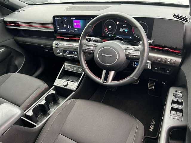 Hyundai KONA 1.6 h-GDi N Line SUV 5dr Petrol Hybrid DCT Euro 6 (s/s) (138 ps) Grey